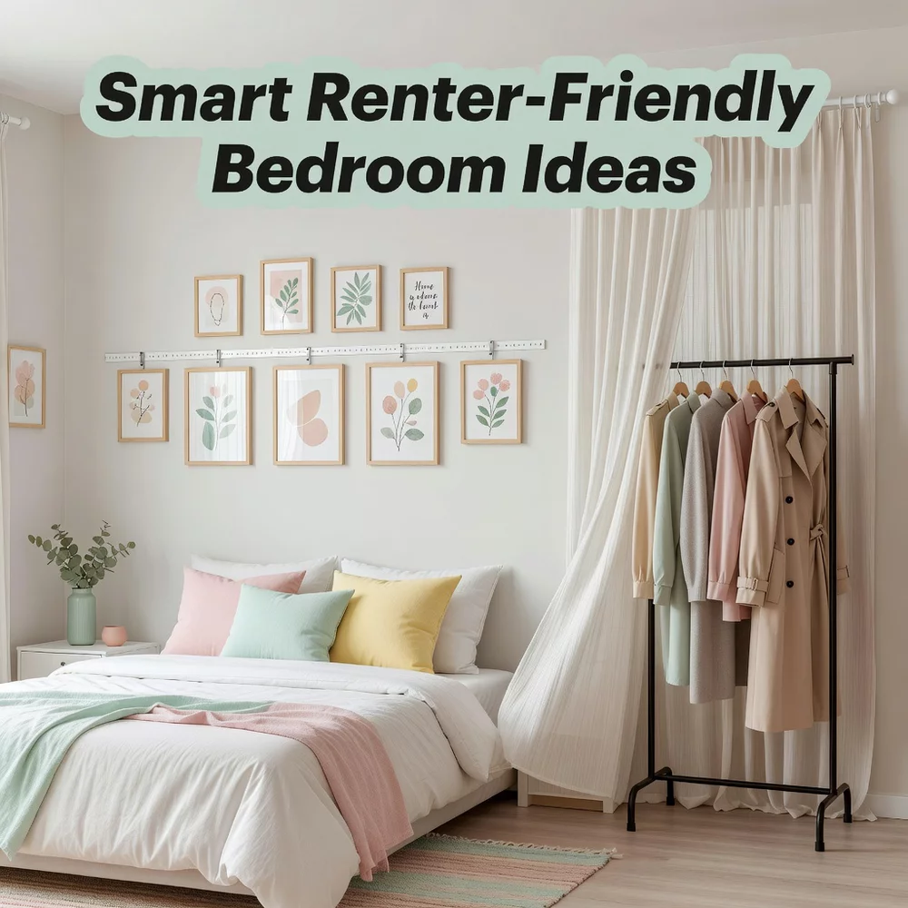 Smart Renter-Friendly Bedroom Ideas That Leave No Marks