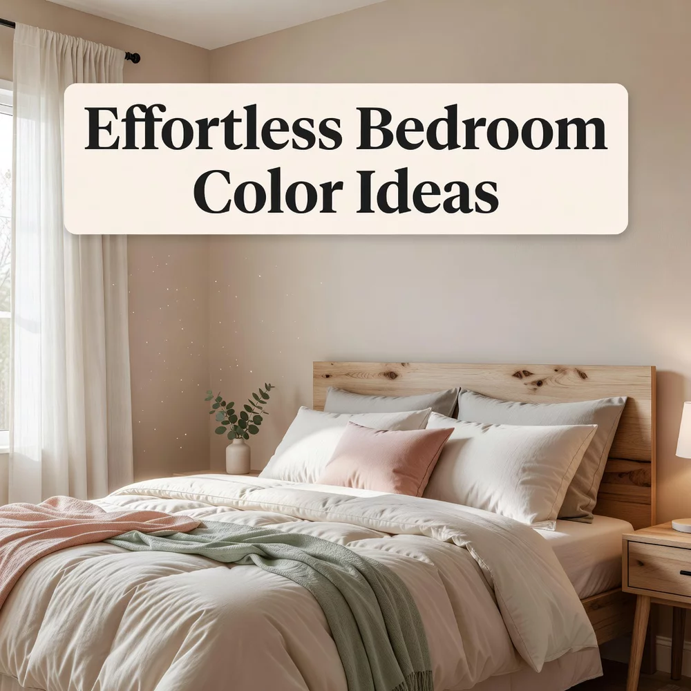 Effortless Bedroom Color Ideas for Serene Spaces
