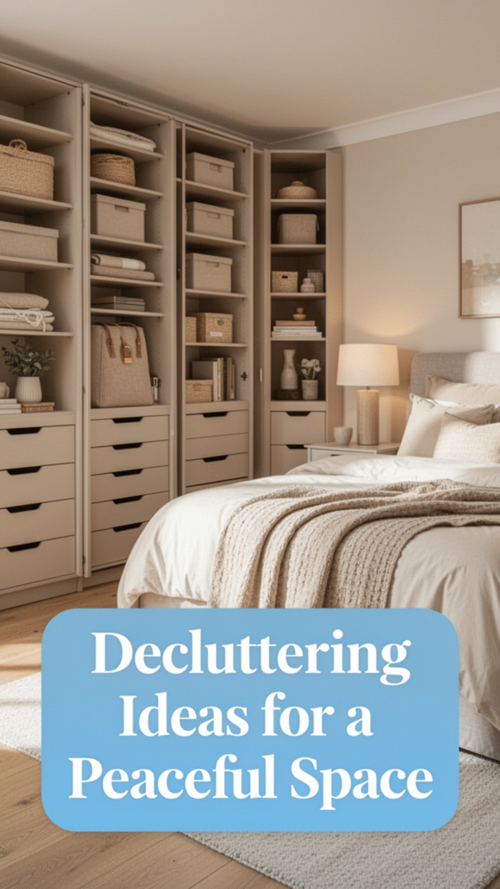Transform Your Bedroom into a Peaceful Retreat with Decluttering
