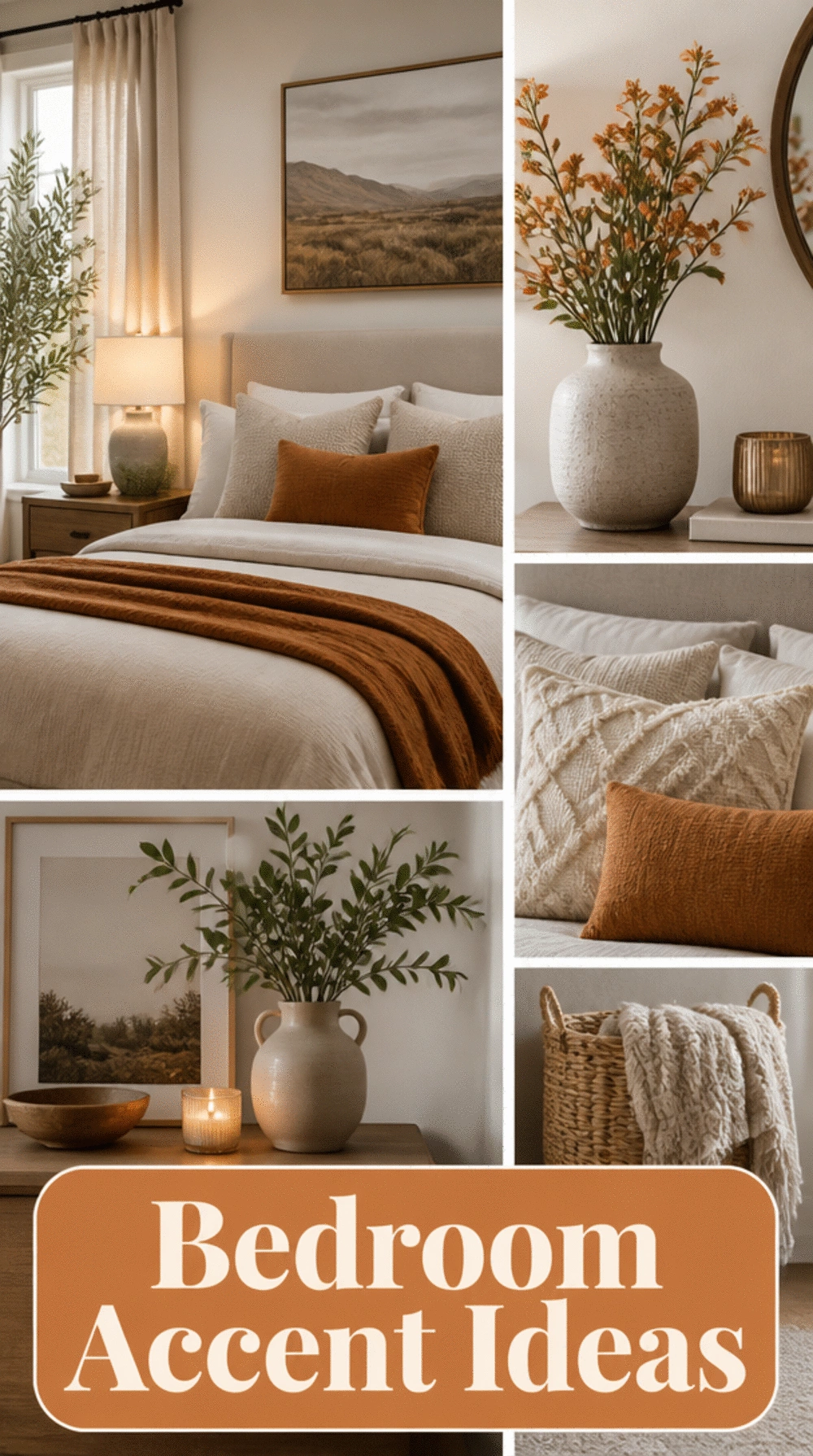 Why One Warm Accent Colour Transforms a Neutral Bedroom Palette