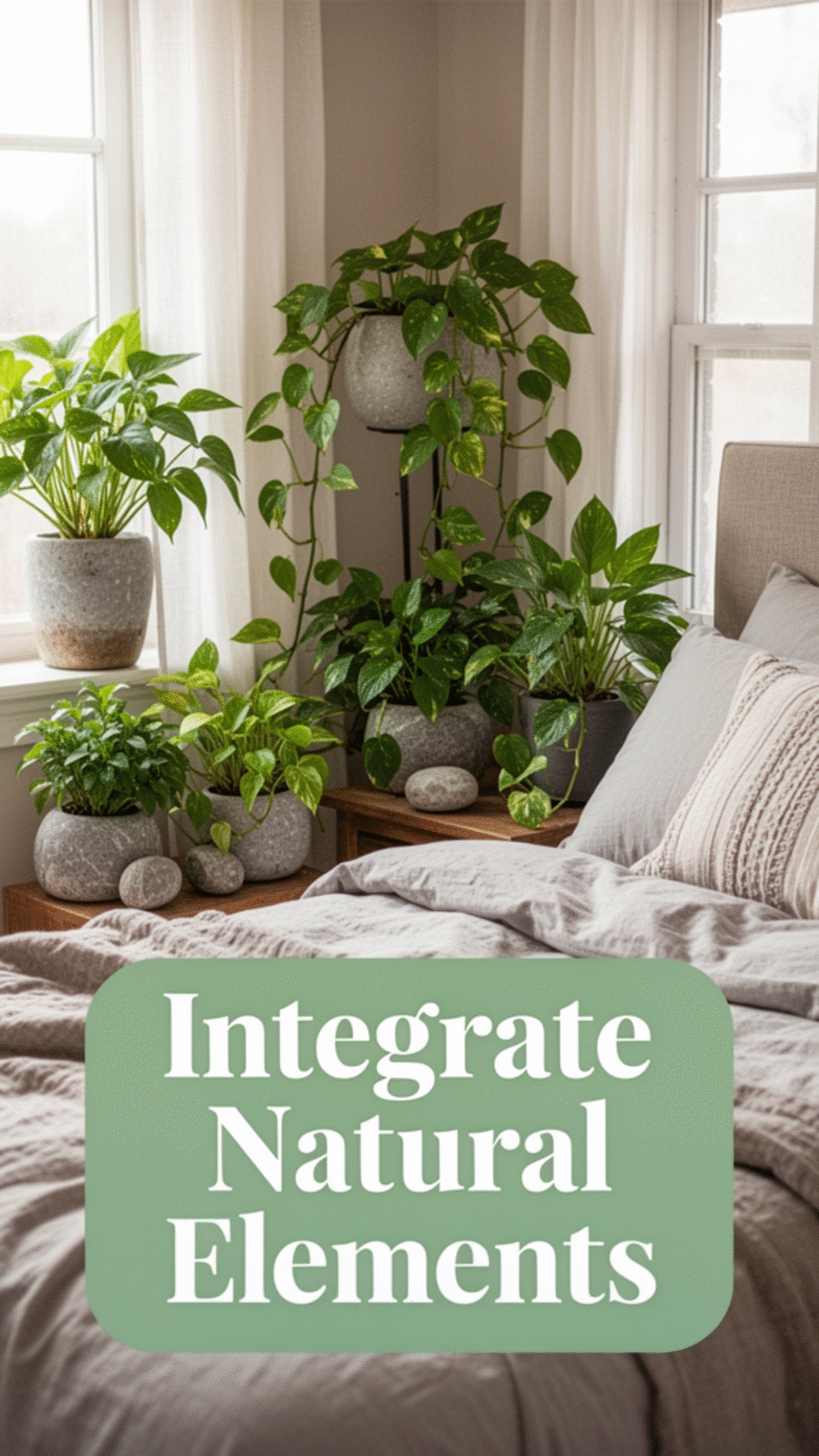 Transform Your Bedroom with Natural Elements for Calmness