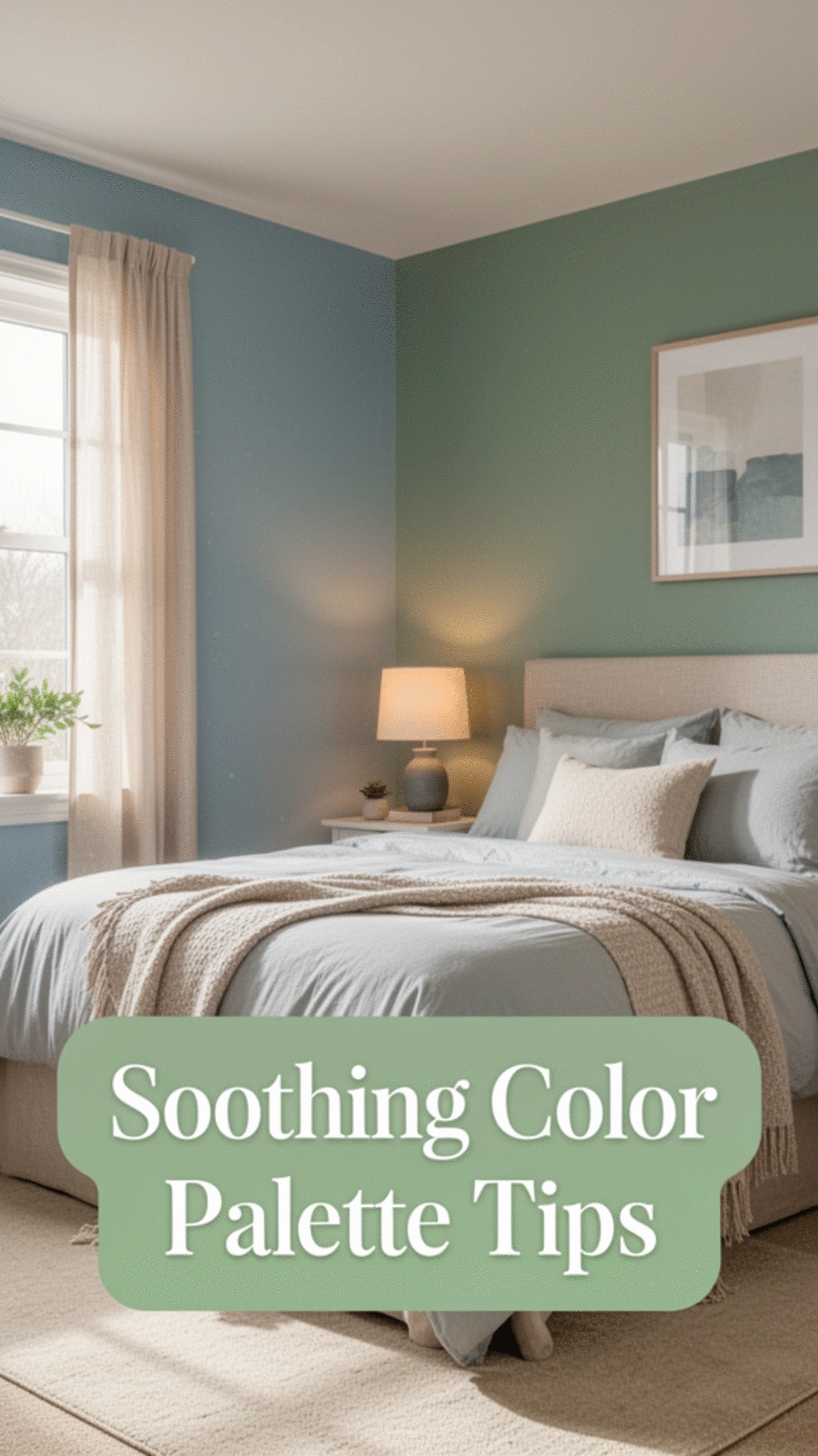 Create a Soothing Color Palette for a Calming Bedroom