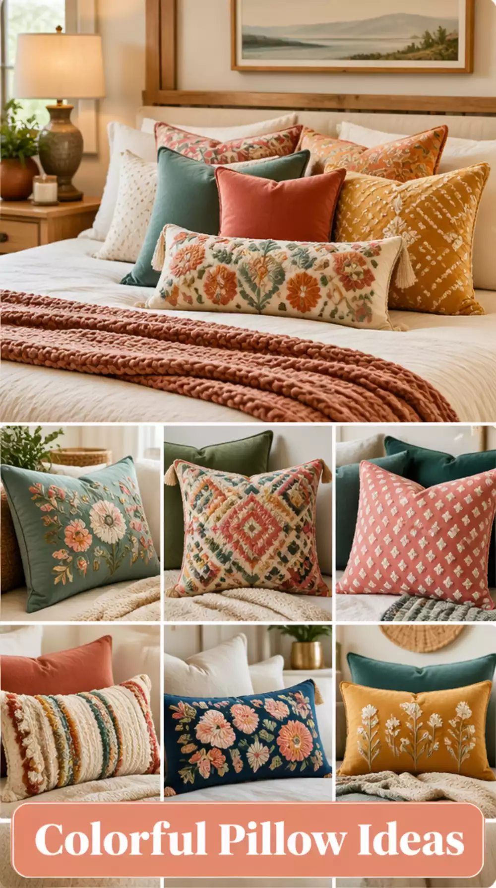 Affordable Bedroom Throw Pillow Set That Updates the Whole Look