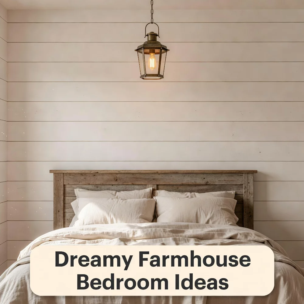 Dreamy Farmhouse Bedroom Ideas for Cozy Decor